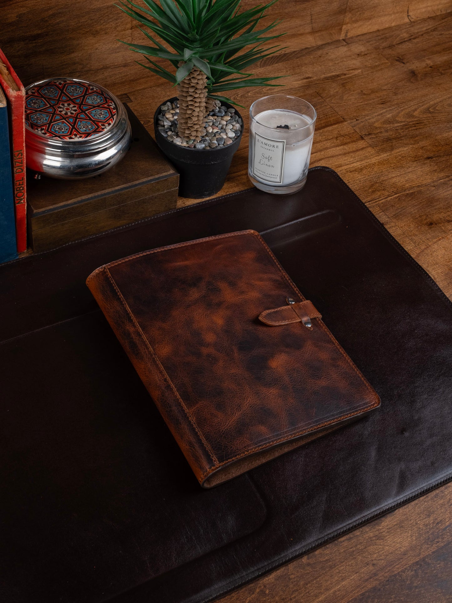 A5 Hakiki Deri Organizer/Sekreterlik