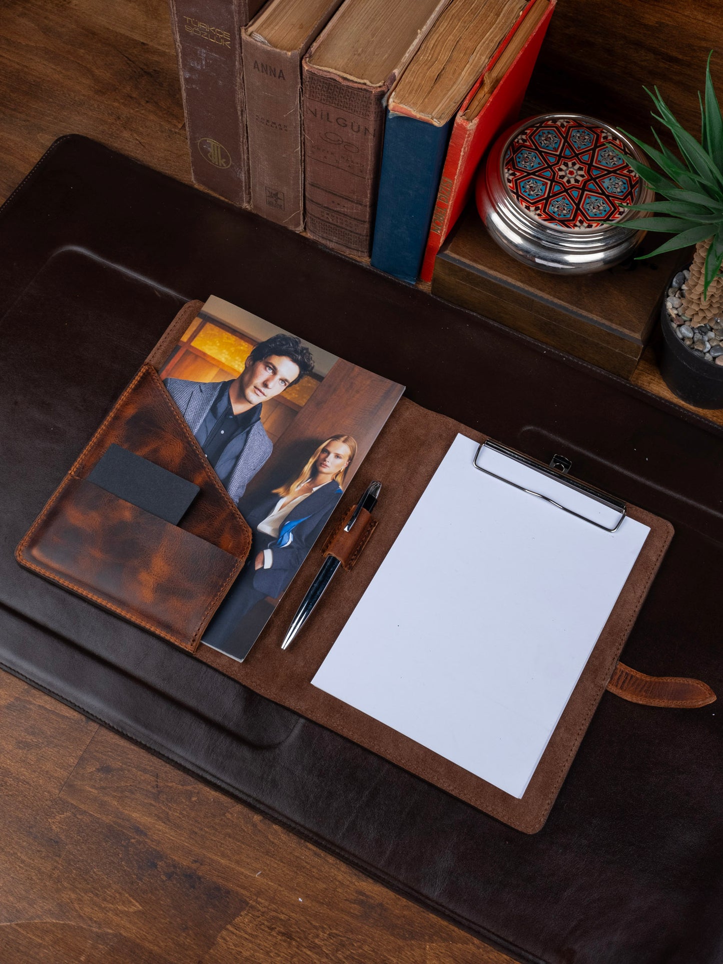 A5 Hakiki Deri Organizer/Sekreterlik