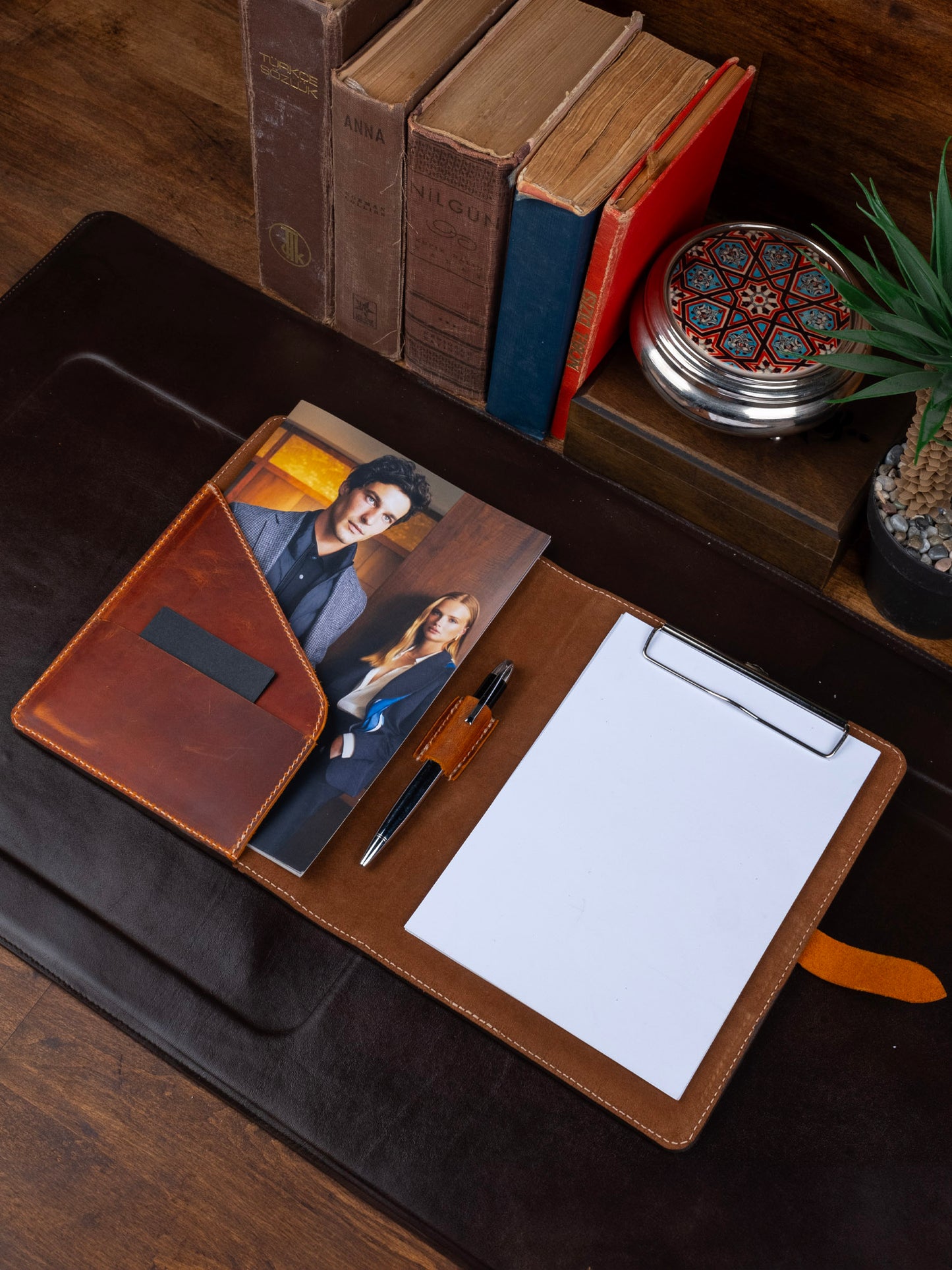 A5 Hakiki Deri Organizer/Sekreterlik