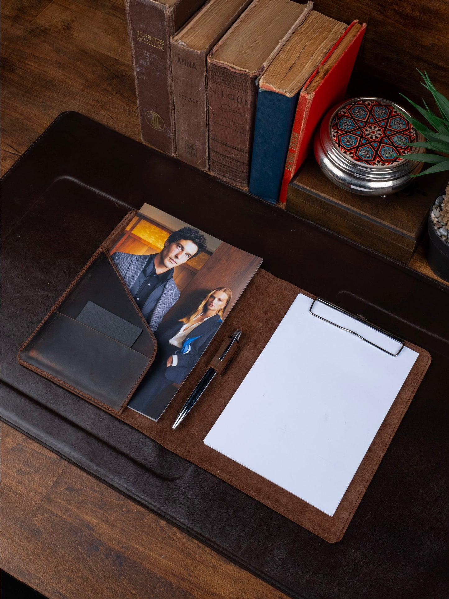 A5 Hakiki Deri Organizer/Sekreterlik