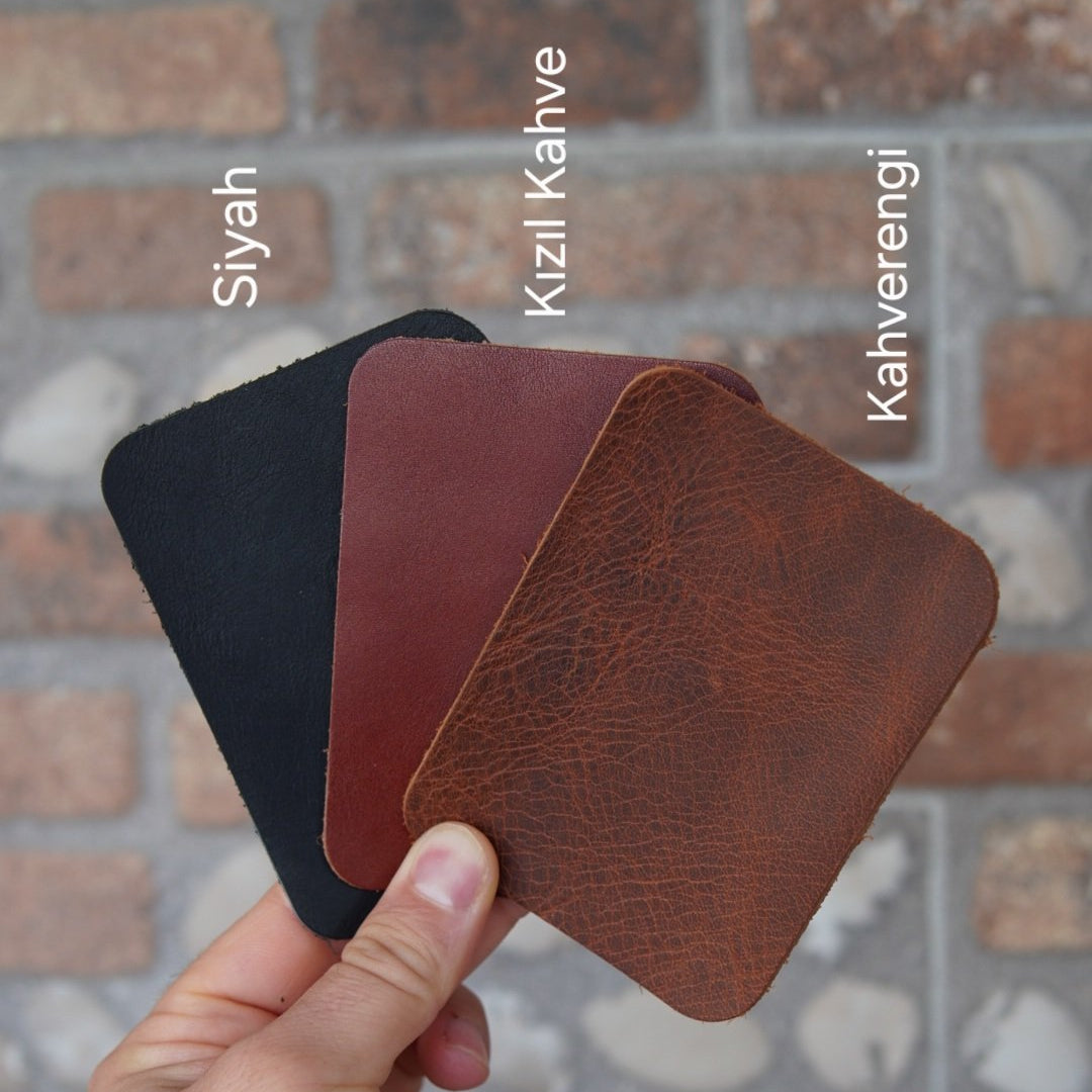 Hakiki Deri Masa Matı/ Deri Mouse Pad