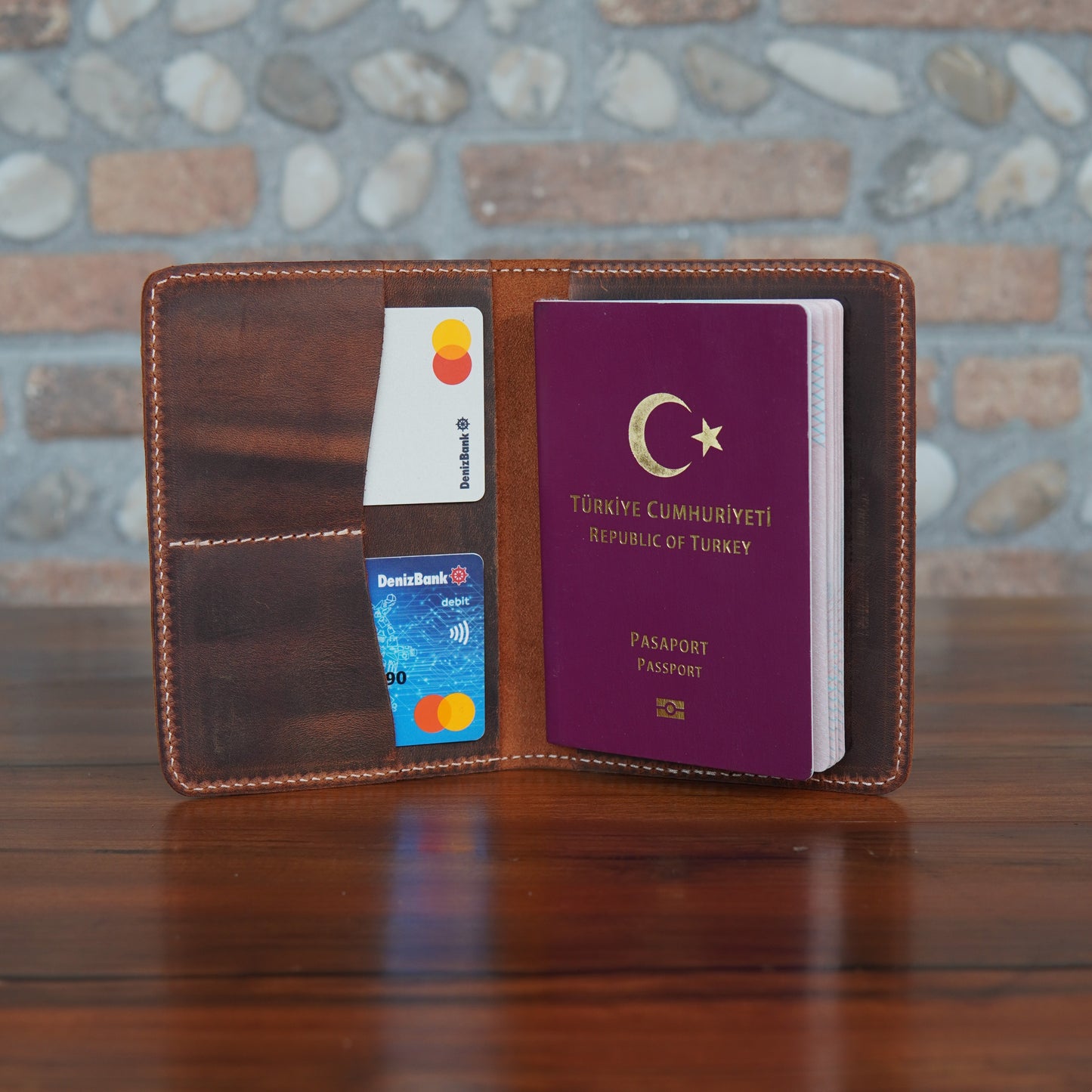 HAKİKİ DERİ PASAPORT KILIFI