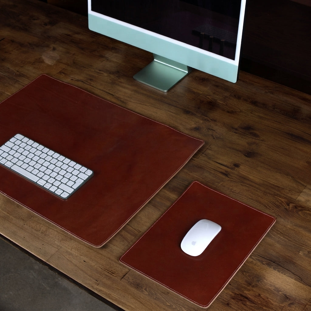 Hakiki Deri Masa Matı/ Deri Mouse Pad